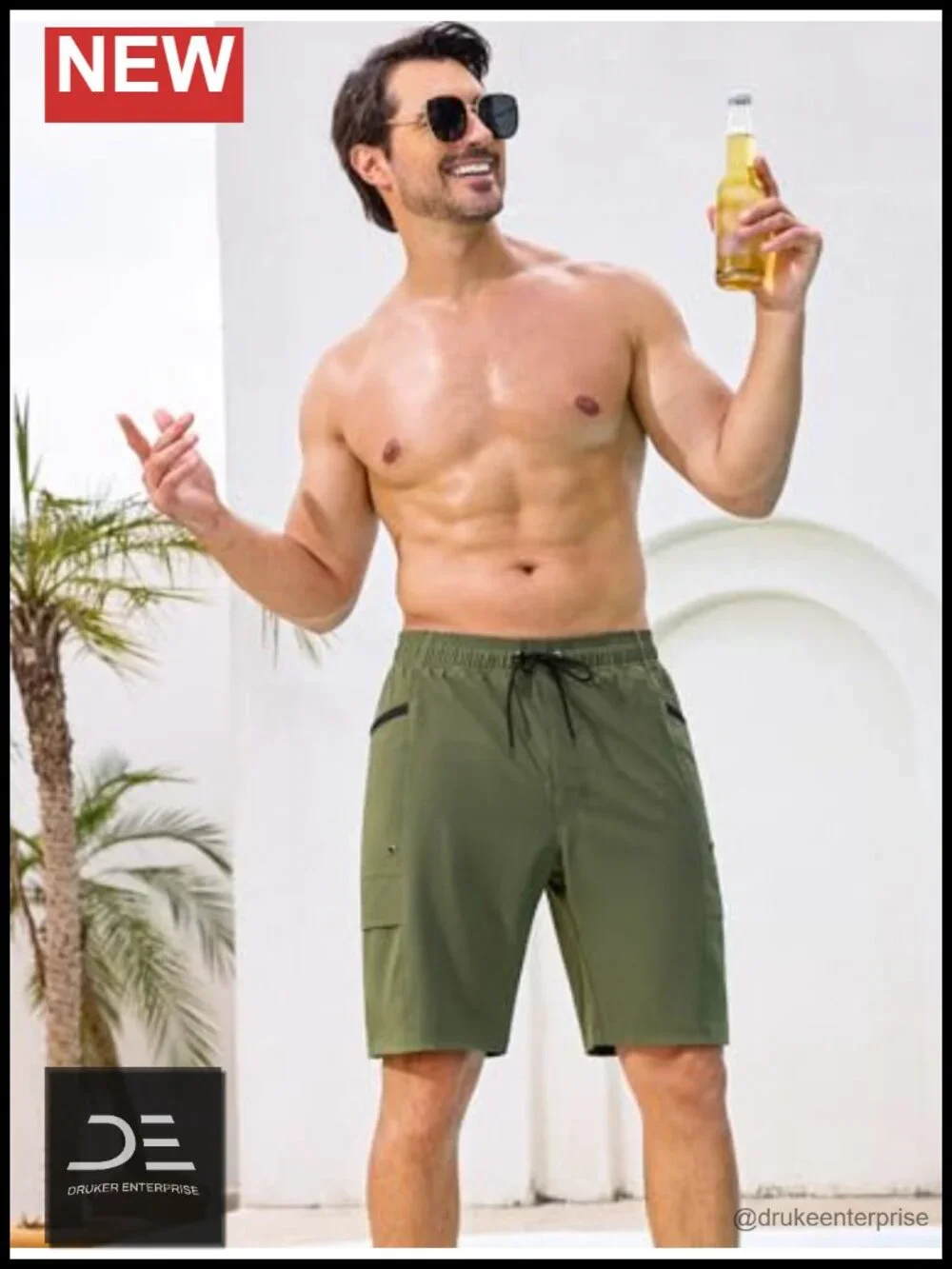 Men's Quick Dry Swim Trunks 9